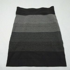 BCBGMAXAZRIA Size M Ombre Power Bodycon Bandage Skirt